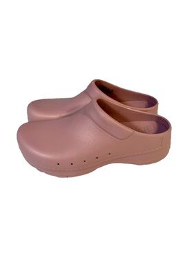 Dansko Kaci Slip Resistant Molded Clogs Pink Sz 39 8.5-9 Chef Nurse Cushioned